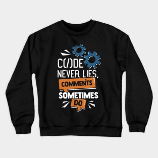 Programmer Programming Debugging Code Coder Gift Crewneck Sweatshirt